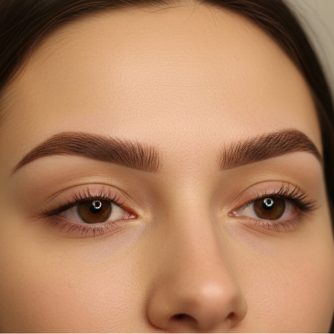 nanoblading eyebrows perfect shape 