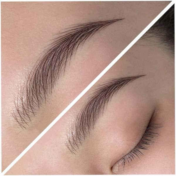Natural Brows Nano hair stroke technique 